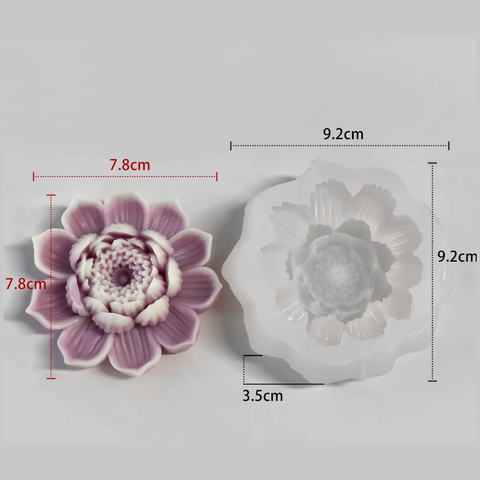 Molde Flor Acuática