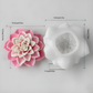 Molde Flor de Loto Floreciendo 3D