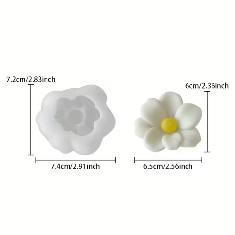 Molde Florecita Sencilla