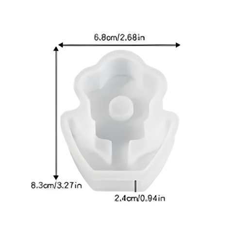 Molde Florecita 2D