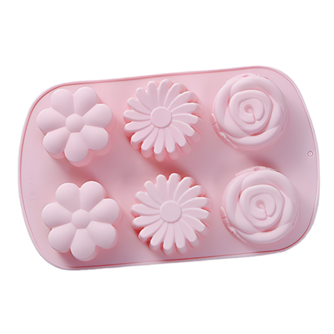 Molde Flores Grandes