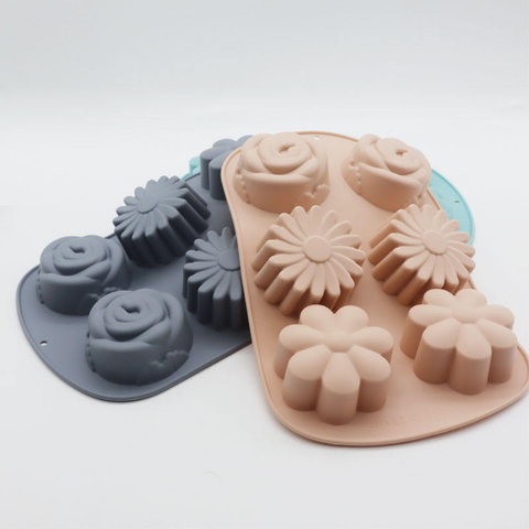 Molde Flores Grandes