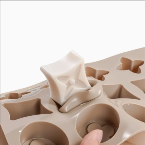 Molde 15 Flores Mousse