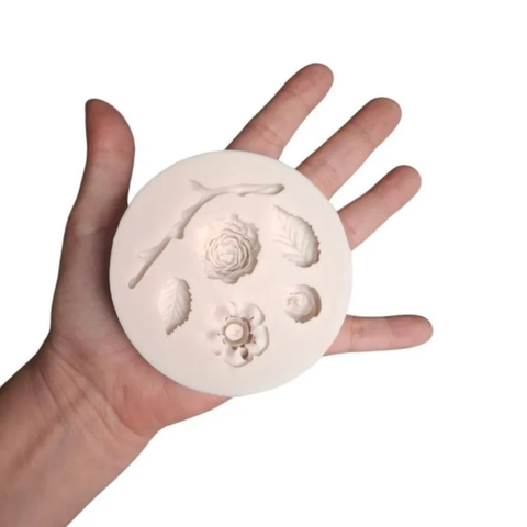 Molde Rosas Fondant