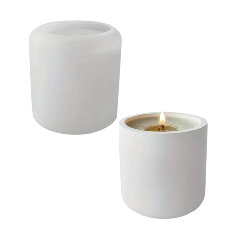 Molde Frasco Redondo Liso