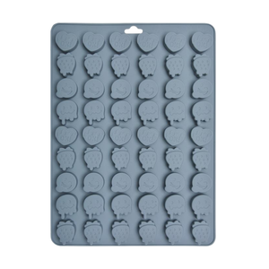 Molde Gomitas Mini Fresas con Caritas