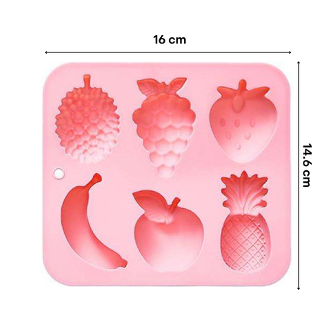 Molde 6 Frutas