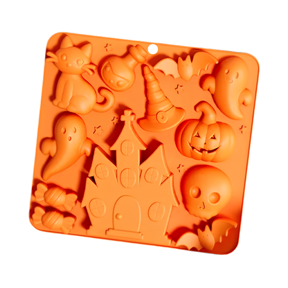 Molde Casa de los Sustos Halloween