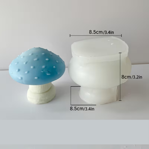 Molde Hongo 3D