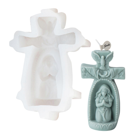 Molde Cruz Primera Comunión Niña