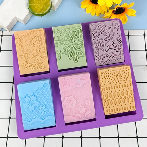 Molde Jabonero Encaje