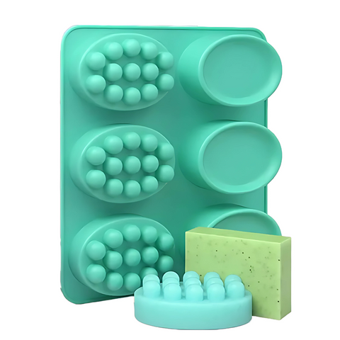 Molde Jabonero Mix Óvalos y Exfoliante
