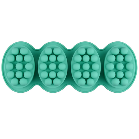 Molde Jabonero Exfoliante Clásico 4 Cavidades