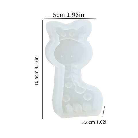 Molde de Silicón Jirafa 2D