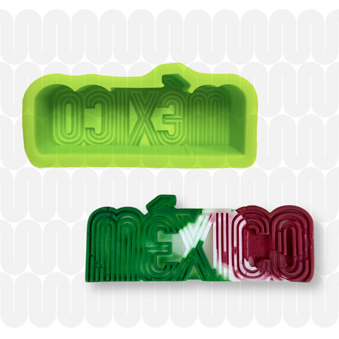 Molde Letrero México Mundial