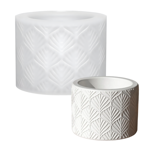 Molde Maceta Artdeco