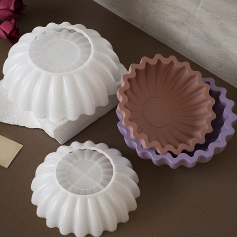 Molde Canasta Rayada 15cm