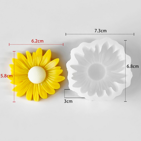 Molde Flor Margarita 6 cm