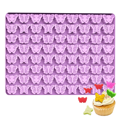 Molde 72 Mini Mariposas