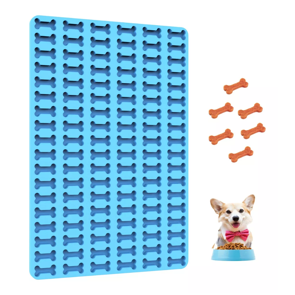 Molde Mini Huesitos para perro de silicon 108 huesitos