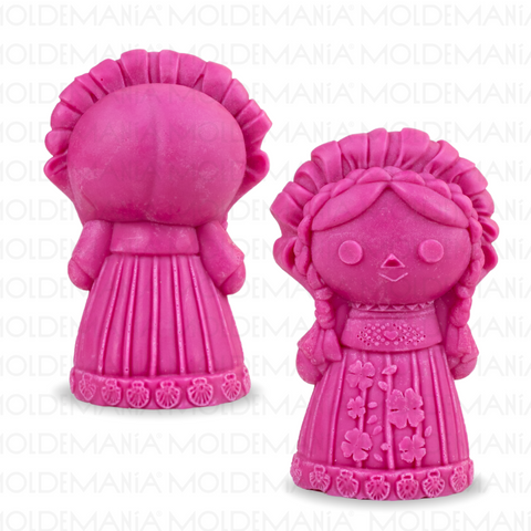 Molde Muñeca Lele 3D