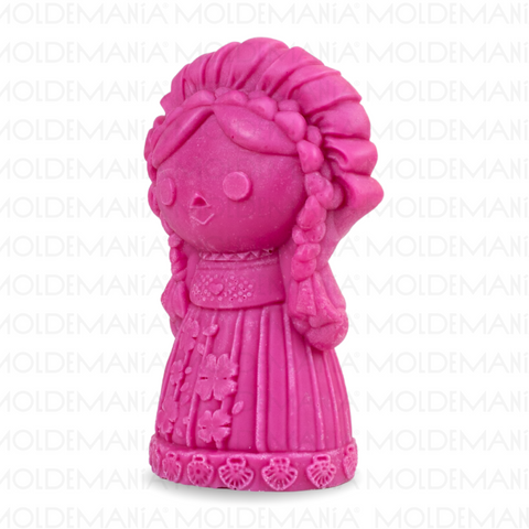 Molde Muñeca Lele 3D