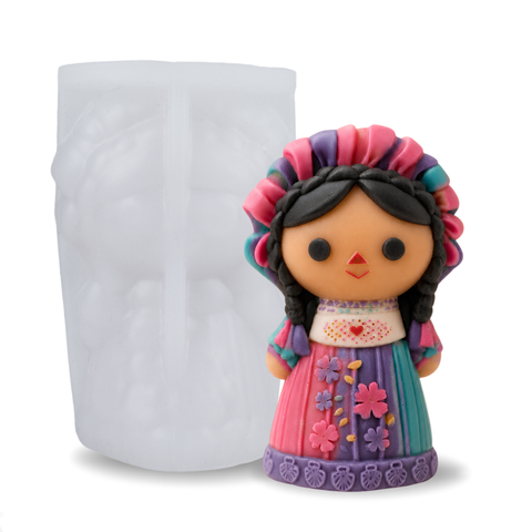 Molde Muñeca Lele 3D