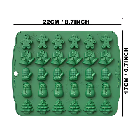 Molde Navideño Figurillas