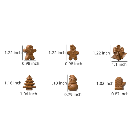 Molde Navideño Figurillas