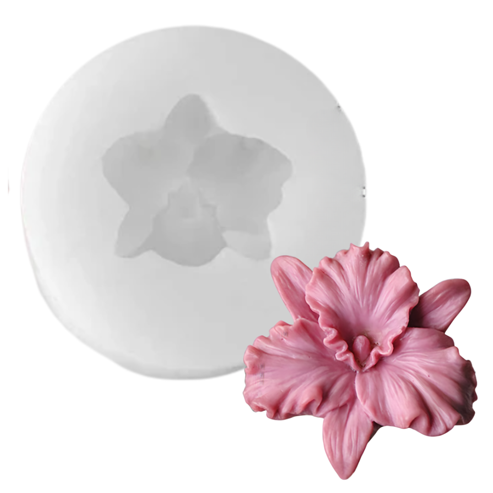 Molde Flor Orquídea