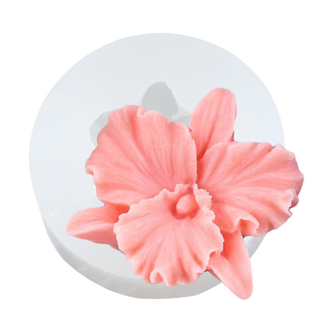 Molde Flor Orquídea