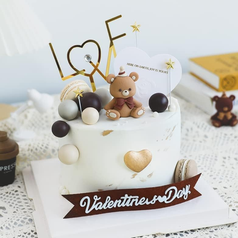 Molde Oso con Gorrito y Moño 3D