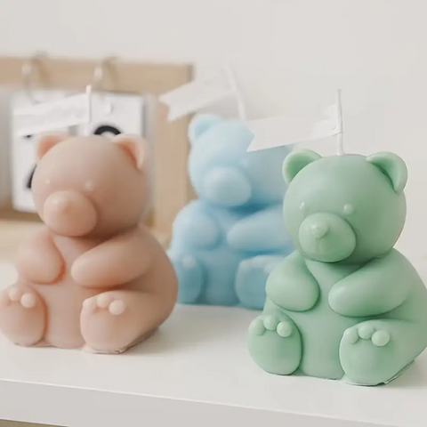 Molde 3D Oso Glotón 10 cm