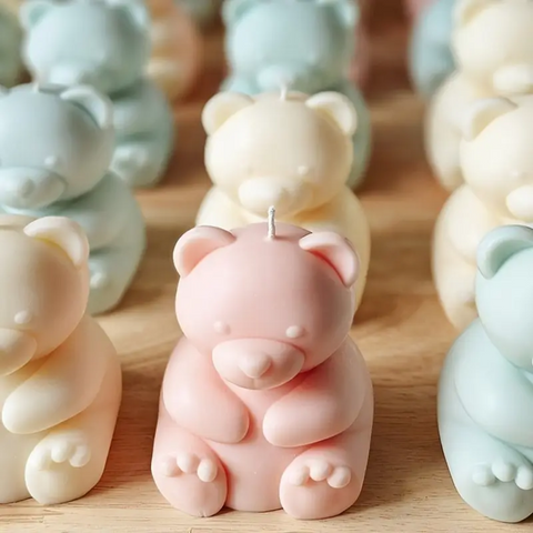 Molde 3D Oso Glotón 10 cm