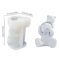 Molde Oso & Bebé Oso 3D