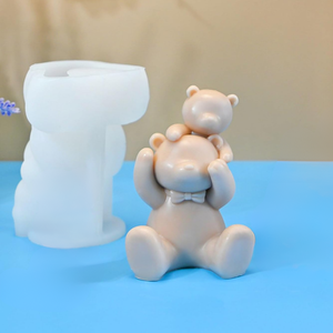 Molde Oso & Bebé Oso 3D