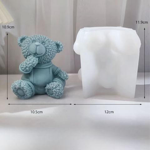 Molde de Oso Tierno Grande 3D