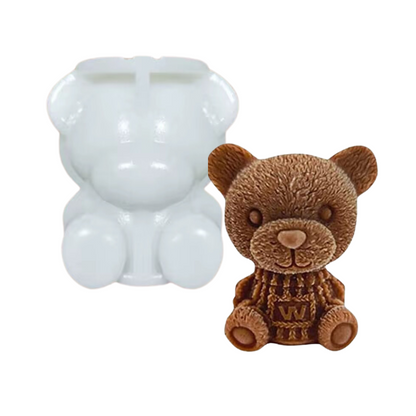 Molde Oso W Chico 3D Osito de Peluche 5 cm