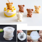 Molde Oso W Mediano 6 cm Osito de Peluche 3D