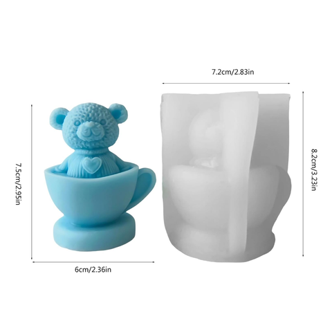 Molde Oso & Taza