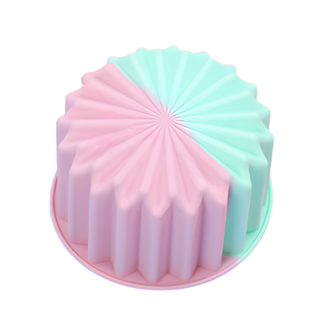 Molde Pan Individual Rayado