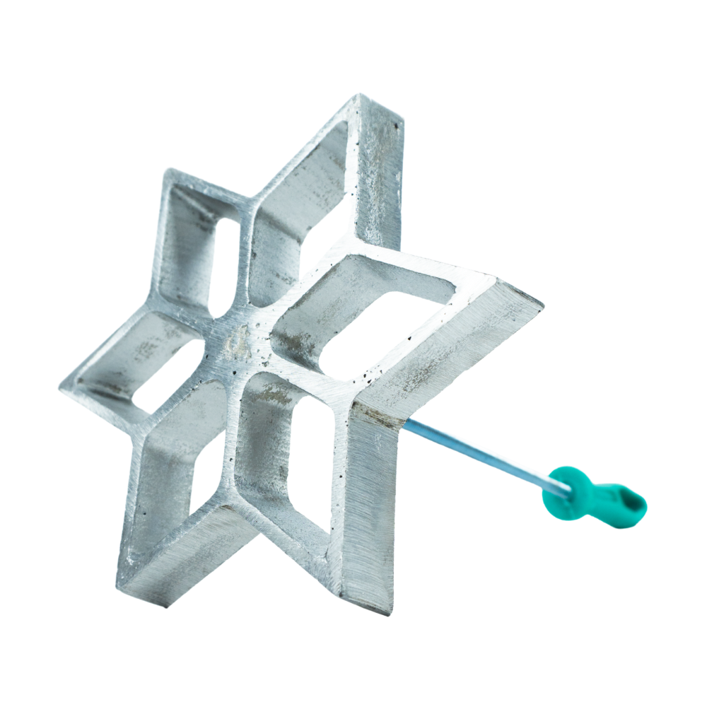 Molde para Buñuelo Copo 6 picos