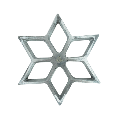 Molde para Buñuelo Copo 6 picos