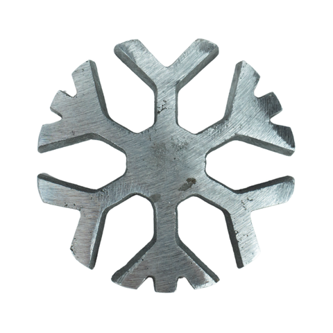 Molde para Buñuelo Copo de Nieve Chico