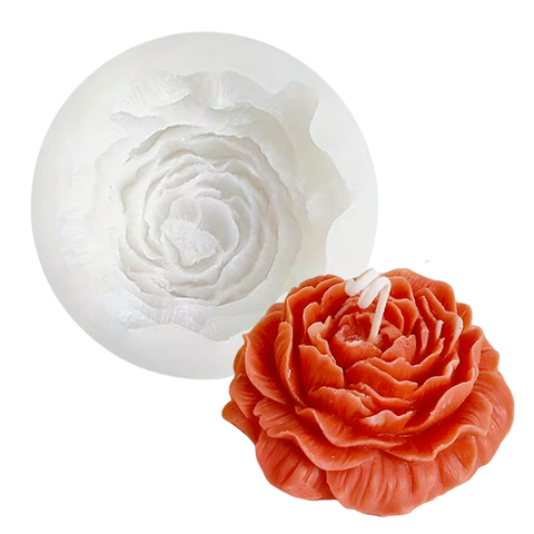 Molde Flor Peonia Grande Vela