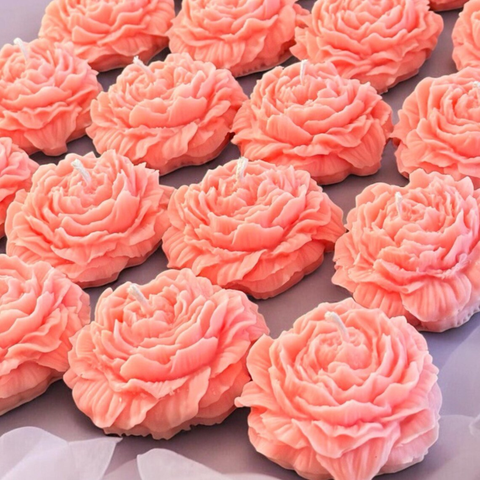 Molde Flor Peonia Grande Vela