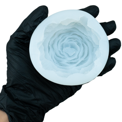 Molde de Silicón Flor Peonia Mediana Vela