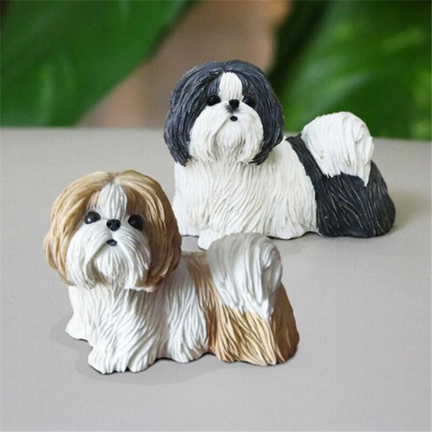 Molde Perrito Shih Tzu 3D