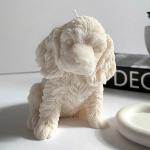 Molde Cachorro Cocker Jumbo 3D