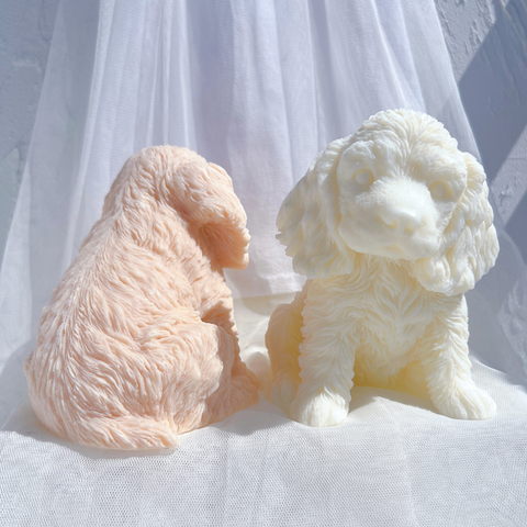Molde Cachorro Cocker Jumbo 3D